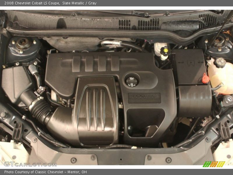 Slate Metallic / Gray 2008 Chevrolet Cobalt LS Coupe