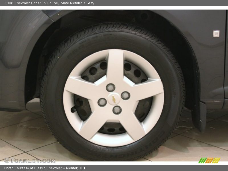 Slate Metallic / Gray 2008 Chevrolet Cobalt LS Coupe