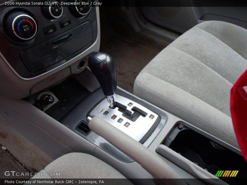 Deepwater Blue / Gray 2006 Hyundai Sonata GLS V6