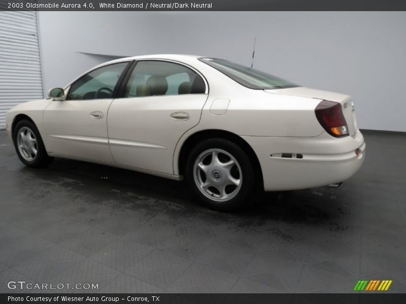White Diamond / Neutral/Dark Neutral 2003 Oldsmobile Aurora 4.0