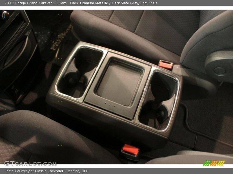 Dark Titanium Metallic / Dark Slate Gray/Light Shale 2010 Dodge Grand Caravan SE Hero