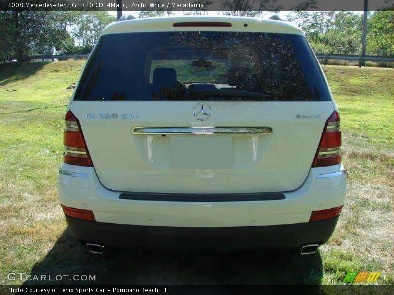 Arctic White / Macadamia 2008 Mercedes-Benz GL 320 CDI 4Matic