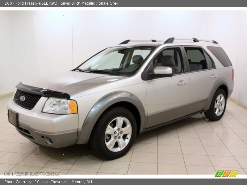 Silver Birch Metallic / Shale Grey 2007 Ford Freestyle SEL AWD