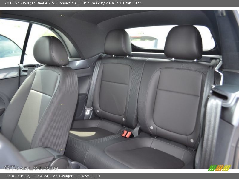 Platinum Gray Metallic / Titan Black 2013 Volkswagen Beetle 2.5L Convertible