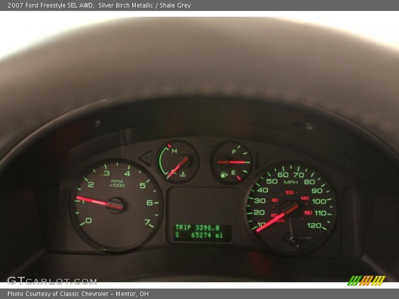 Silver Birch Metallic / Shale Grey 2007 Ford Freestyle SEL AWD