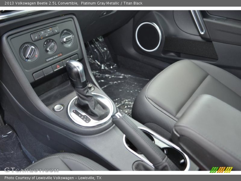 Platinum Gray Metallic / Titan Black 2013 Volkswagen Beetle 2.5L Convertible