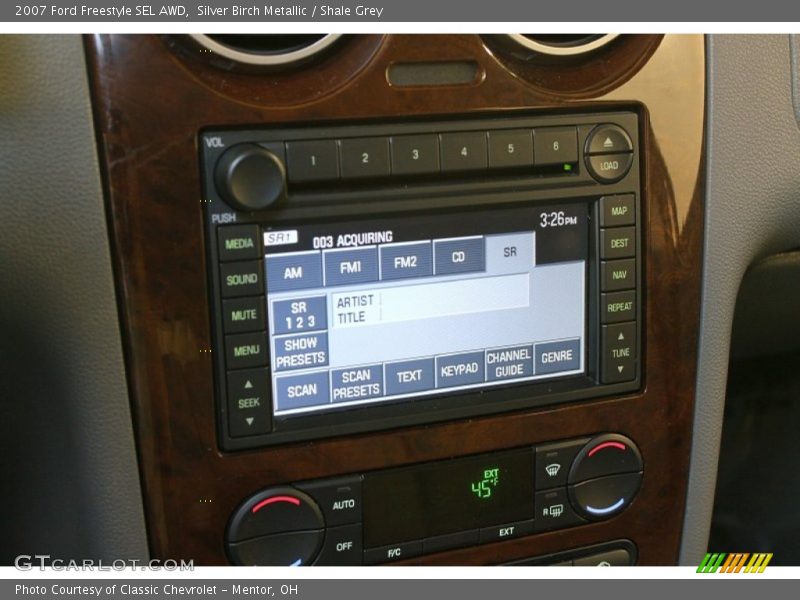 Silver Birch Metallic / Shale Grey 2007 Ford Freestyle SEL AWD