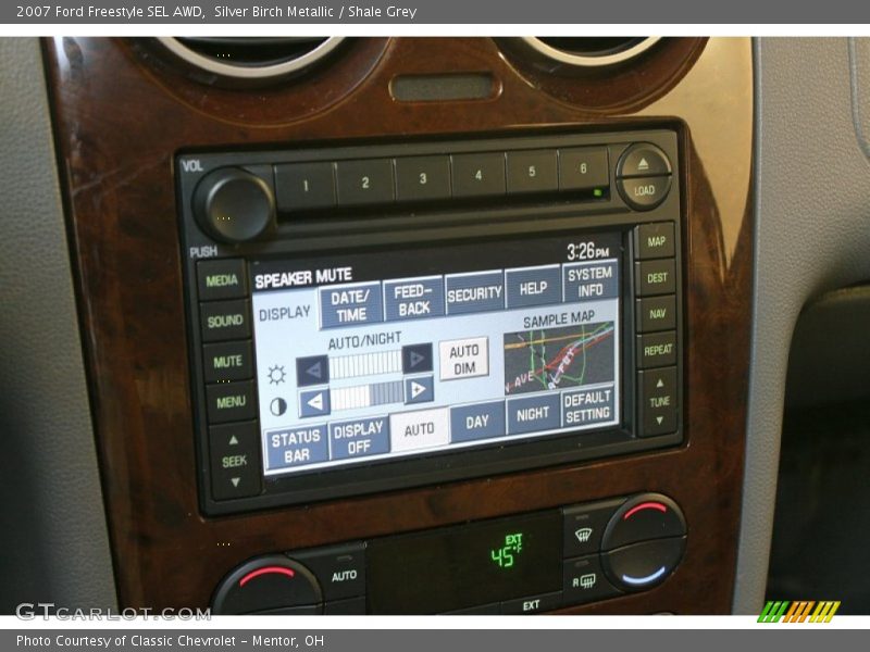 Silver Birch Metallic / Shale Grey 2007 Ford Freestyle SEL AWD