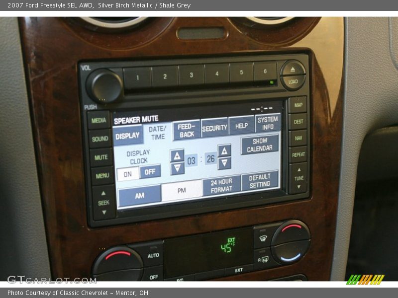 Silver Birch Metallic / Shale Grey 2007 Ford Freestyle SEL AWD