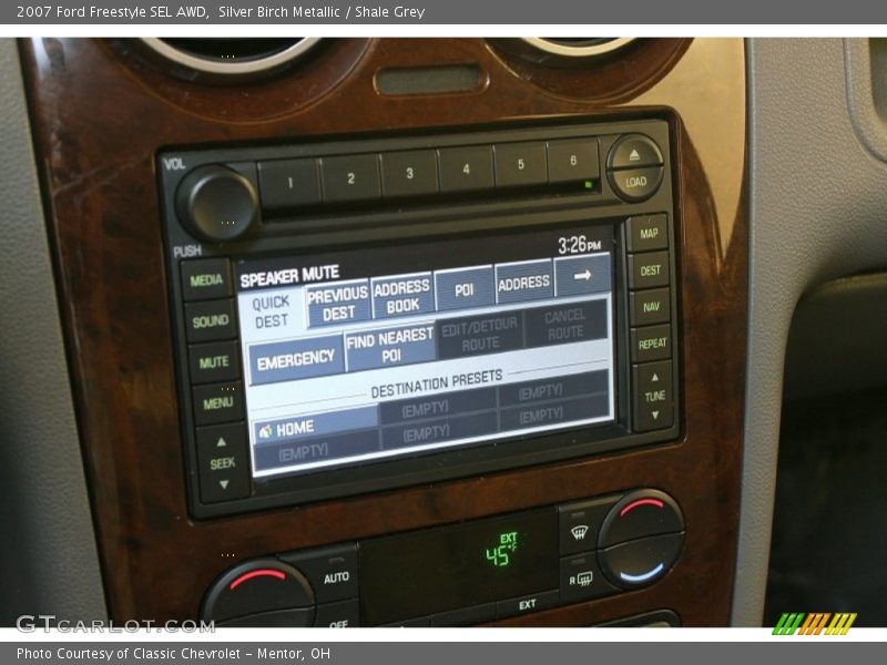 Silver Birch Metallic / Shale Grey 2007 Ford Freestyle SEL AWD