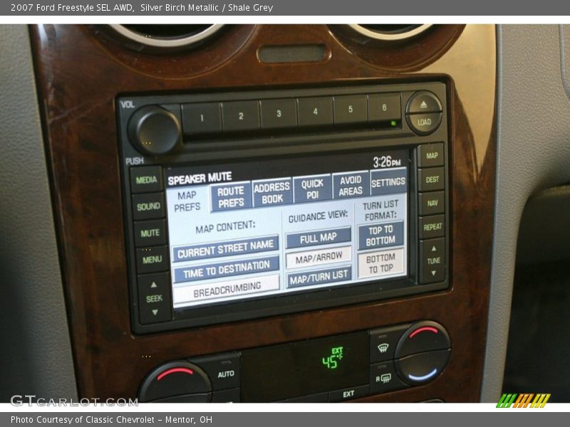 Silver Birch Metallic / Shale Grey 2007 Ford Freestyle SEL AWD