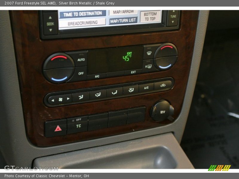 Silver Birch Metallic / Shale Grey 2007 Ford Freestyle SEL AWD