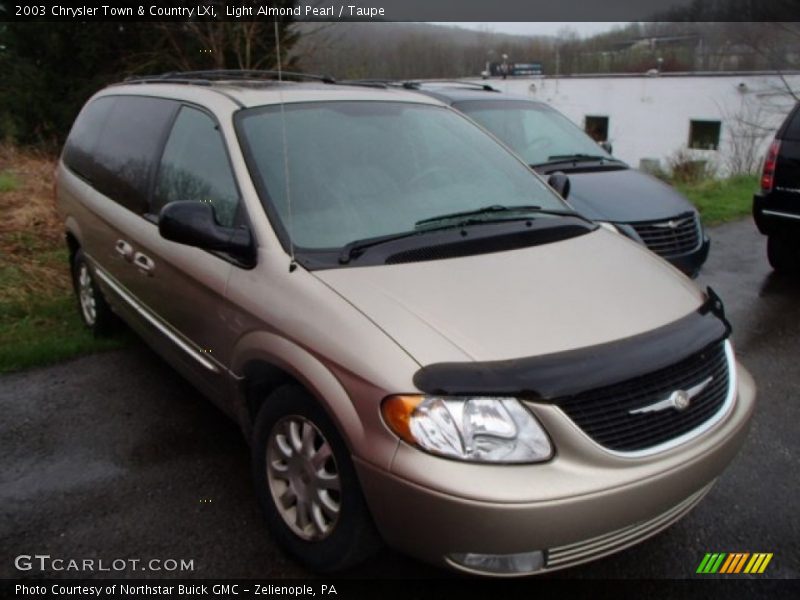 Light Almond Pearl / Taupe 2003 Chrysler Town & Country LXi