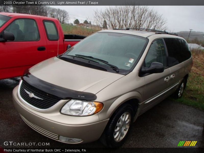 Light Almond Pearl / Taupe 2003 Chrysler Town & Country LXi