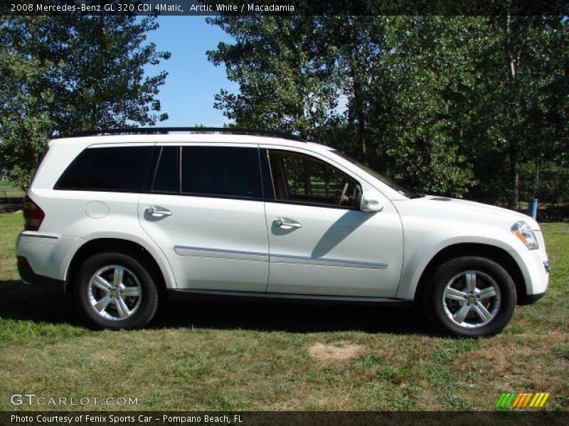 Arctic White / Macadamia 2008 Mercedes-Benz GL 320 CDI 4Matic
