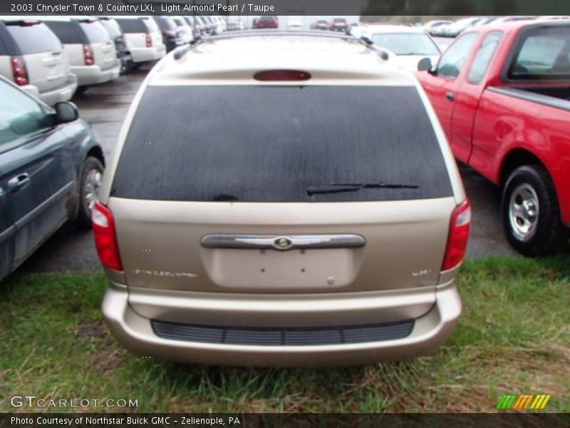 Light Almond Pearl / Taupe 2003 Chrysler Town & Country LXi