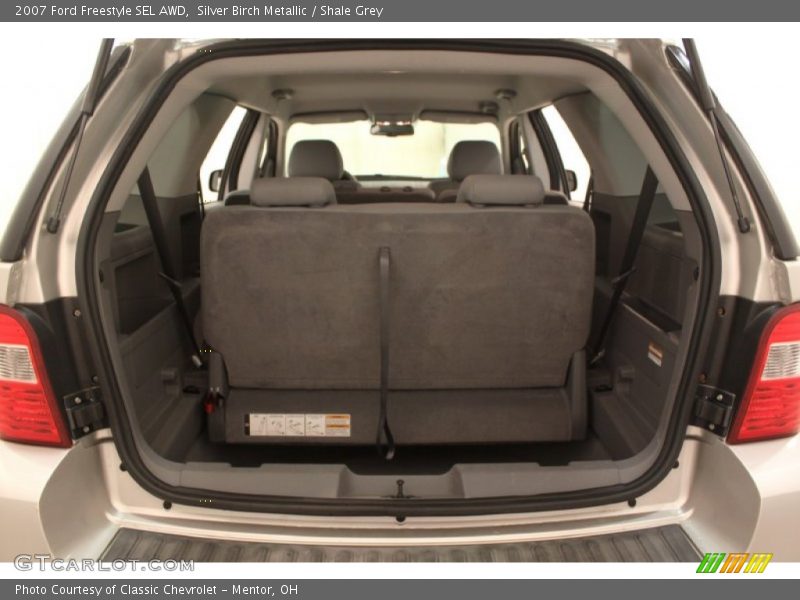 Silver Birch Metallic / Shale Grey 2007 Ford Freestyle SEL AWD