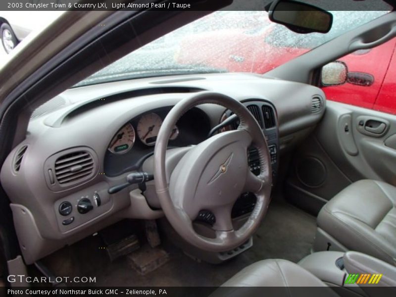 Light Almond Pearl / Taupe 2003 Chrysler Town & Country LXi