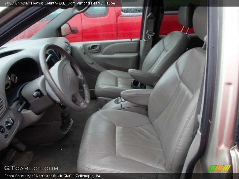 Light Almond Pearl / Taupe 2003 Chrysler Town & Country LXi