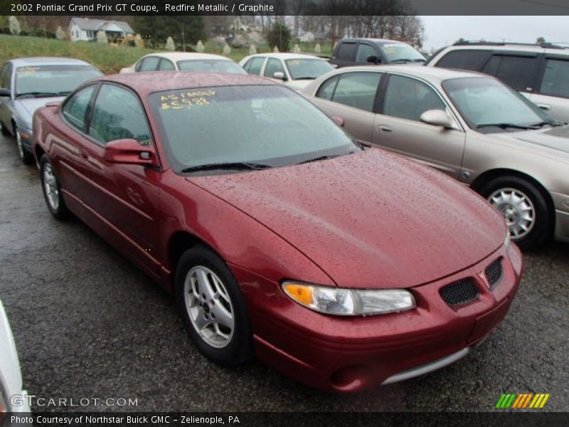 Redfire Metallic / Graphite 2002 Pontiac Grand Prix GT Coupe