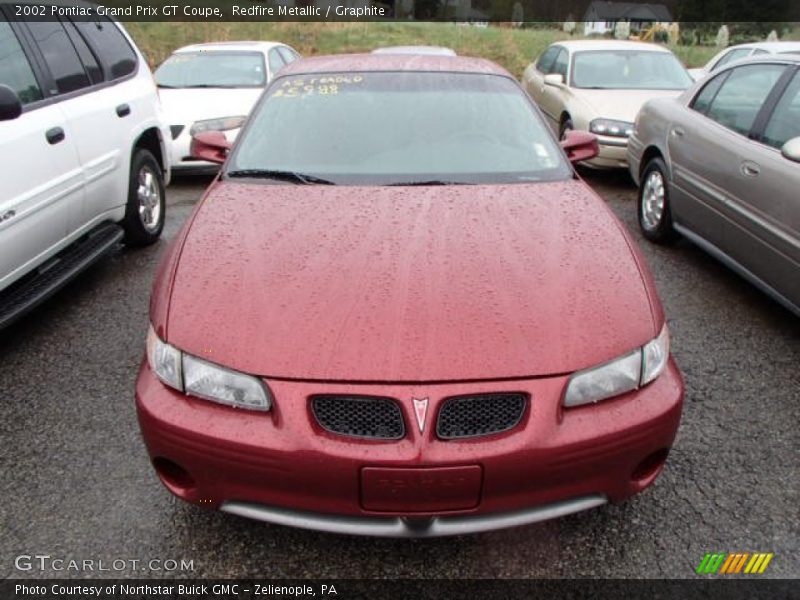 Redfire Metallic / Graphite 2002 Pontiac Grand Prix GT Coupe