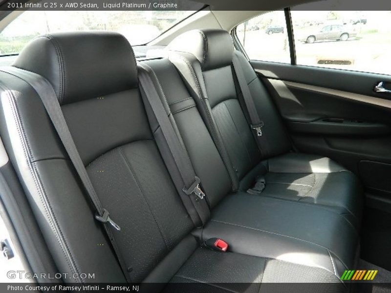 Liquid Platinum / Graphite 2011 Infiniti G 25 x AWD Sedan