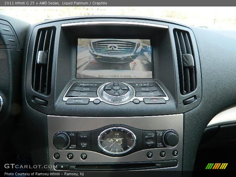 Liquid Platinum / Graphite 2011 Infiniti G 25 x AWD Sedan