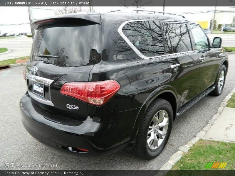 Black Obsidian / Wheat 2012 Infiniti QX 56 4WD