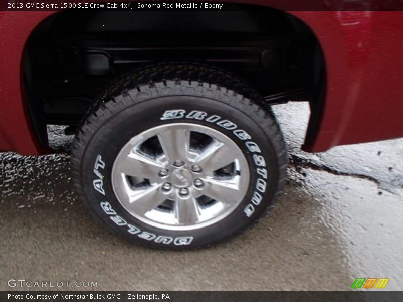 Sonoma Red Metallic / Ebony 2013 GMC Sierra 1500 SLE Crew Cab 4x4
