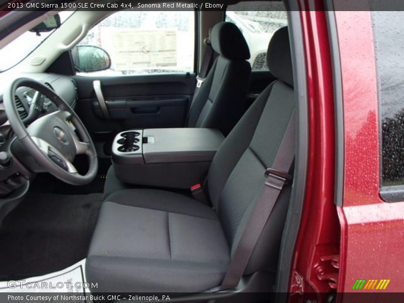 Sonoma Red Metallic / Ebony 2013 GMC Sierra 1500 SLE Crew Cab 4x4