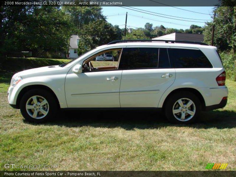 Arctic White / Macadamia 2008 Mercedes-Benz GL 320 CDI 4Matic