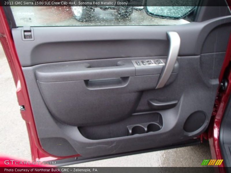 Sonoma Red Metallic / Ebony 2013 GMC Sierra 1500 SLE Crew Cab 4x4