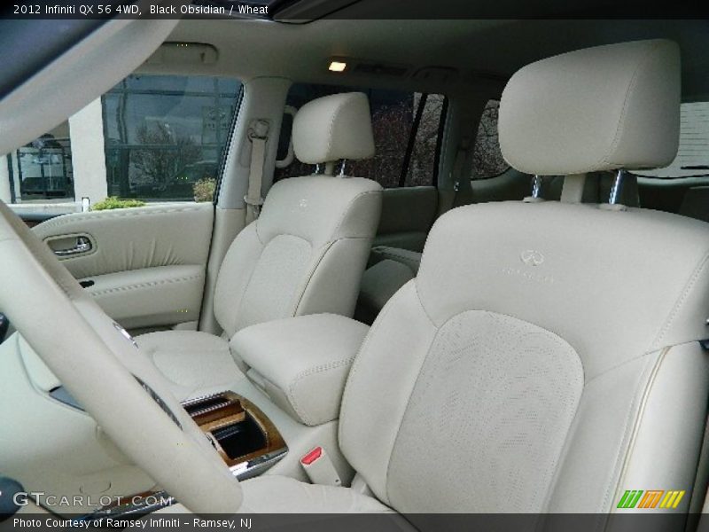 Black Obsidian / Wheat 2012 Infiniti QX 56 4WD