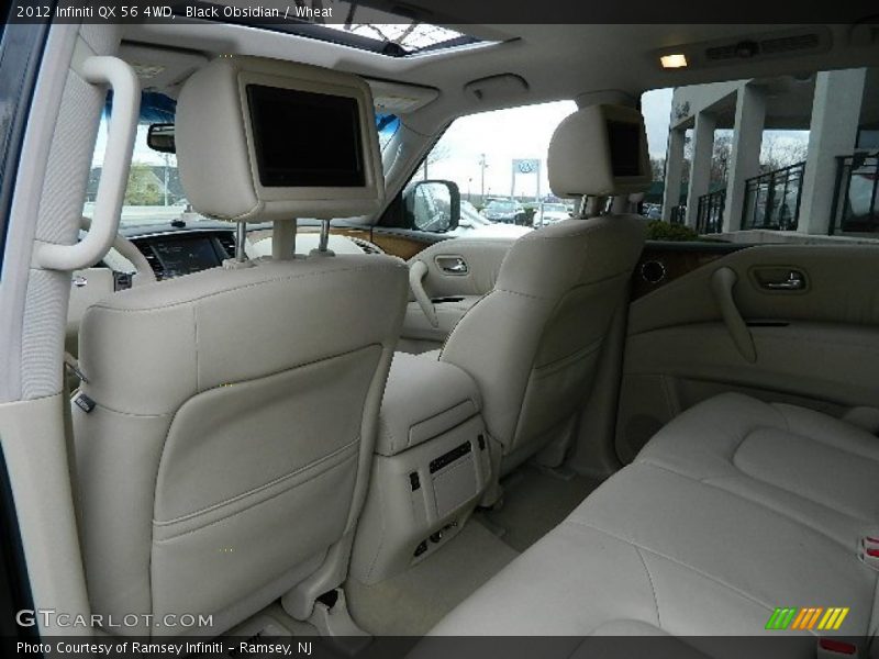 Black Obsidian / Wheat 2012 Infiniti QX 56 4WD