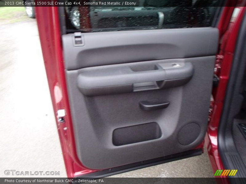 Sonoma Red Metallic / Ebony 2013 GMC Sierra 1500 SLE Crew Cab 4x4
