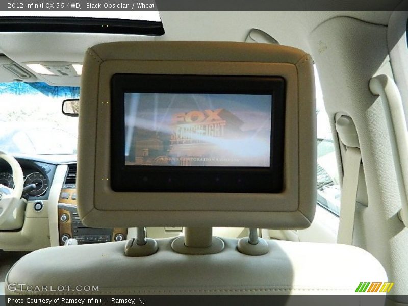 Black Obsidian / Wheat 2012 Infiniti QX 56 4WD