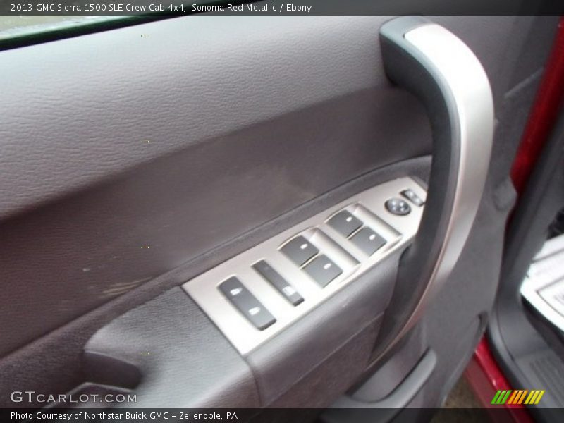 Sonoma Red Metallic / Ebony 2013 GMC Sierra 1500 SLE Crew Cab 4x4