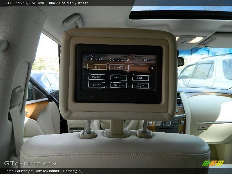 Black Obsidian / Wheat 2012 Infiniti QX 56 4WD
