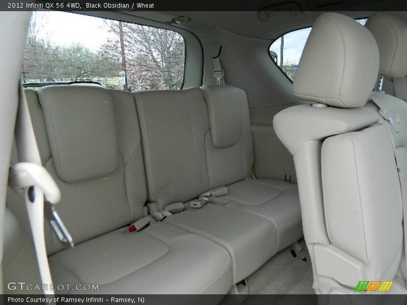 Rear Seat of 2012 QX 56 4WD