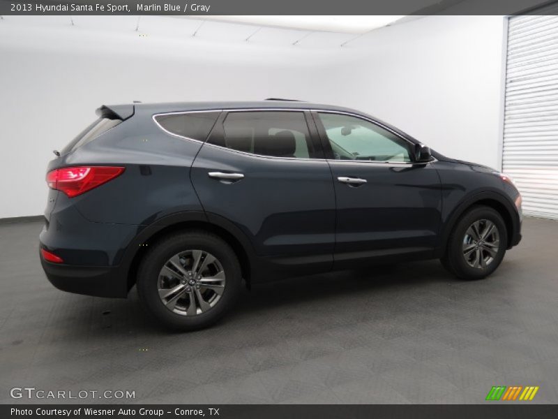 Marlin Blue / Gray 2013 Hyundai Santa Fe Sport