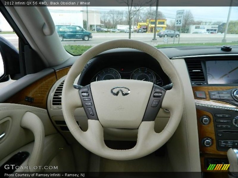  2012 QX 56 4WD Steering Wheel