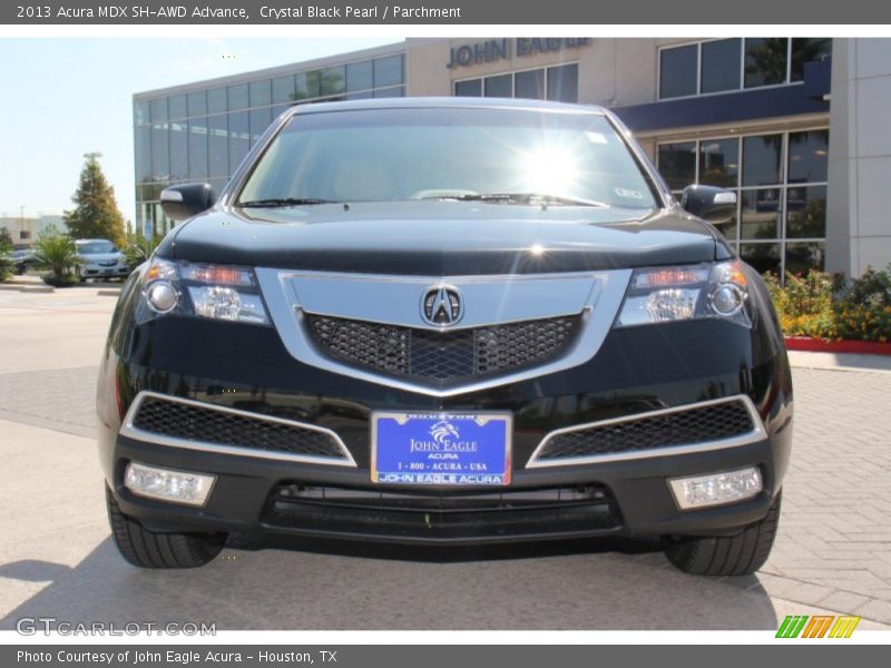 Crystal Black Pearl / Parchment 2013 Acura MDX SH-AWD Advance