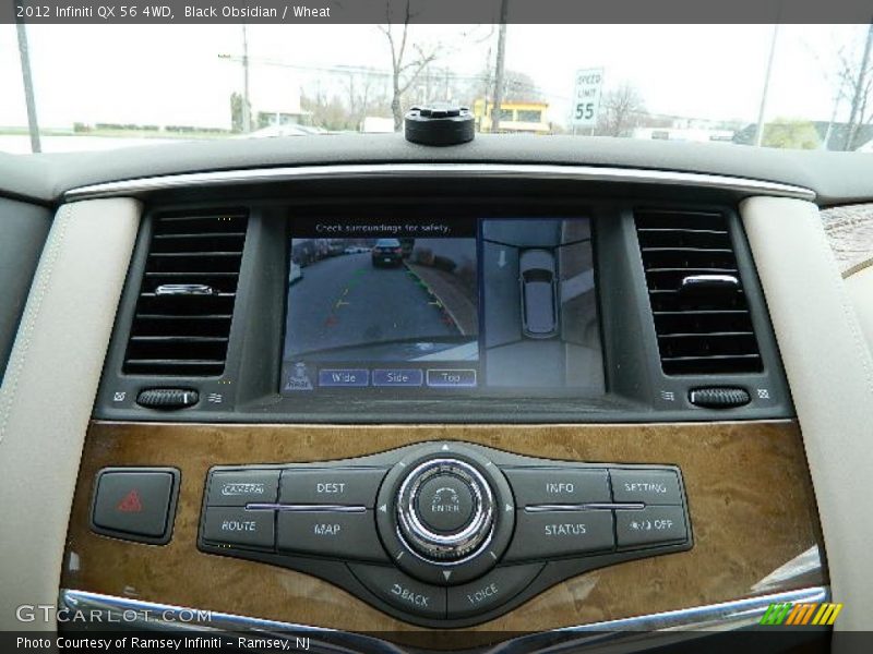 Black Obsidian / Wheat 2012 Infiniti QX 56 4WD