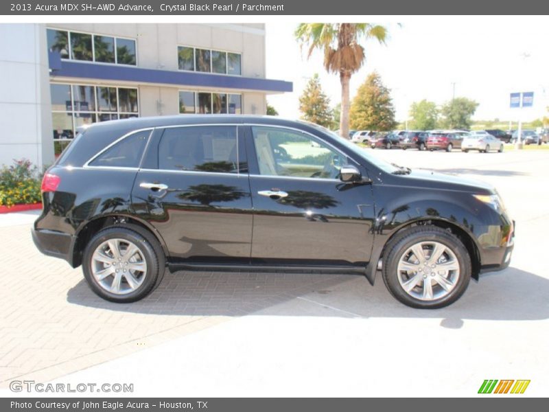 Crystal Black Pearl / Parchment 2013 Acura MDX SH-AWD Advance