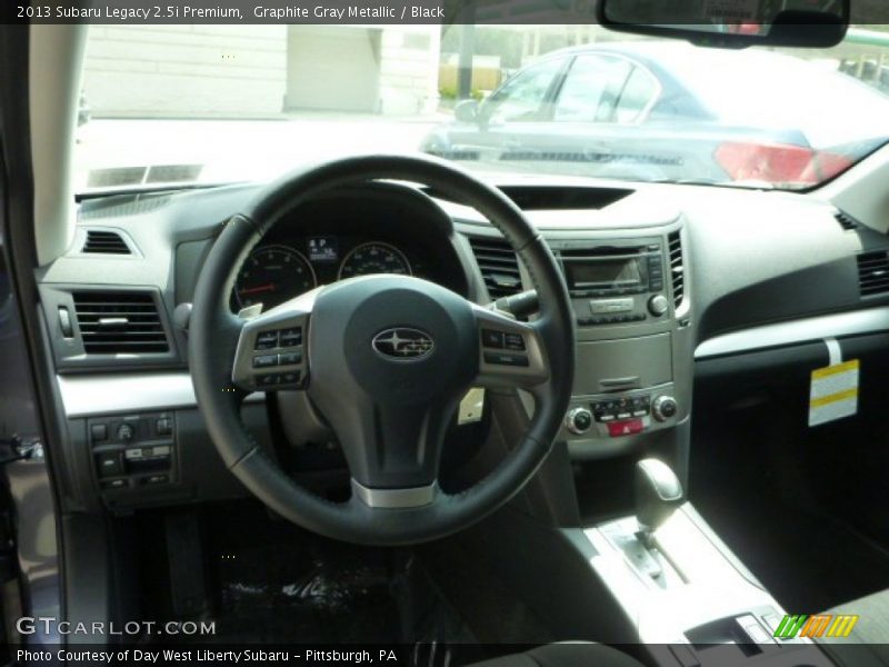 Graphite Gray Metallic / Black 2013 Subaru Legacy 2.5i Premium