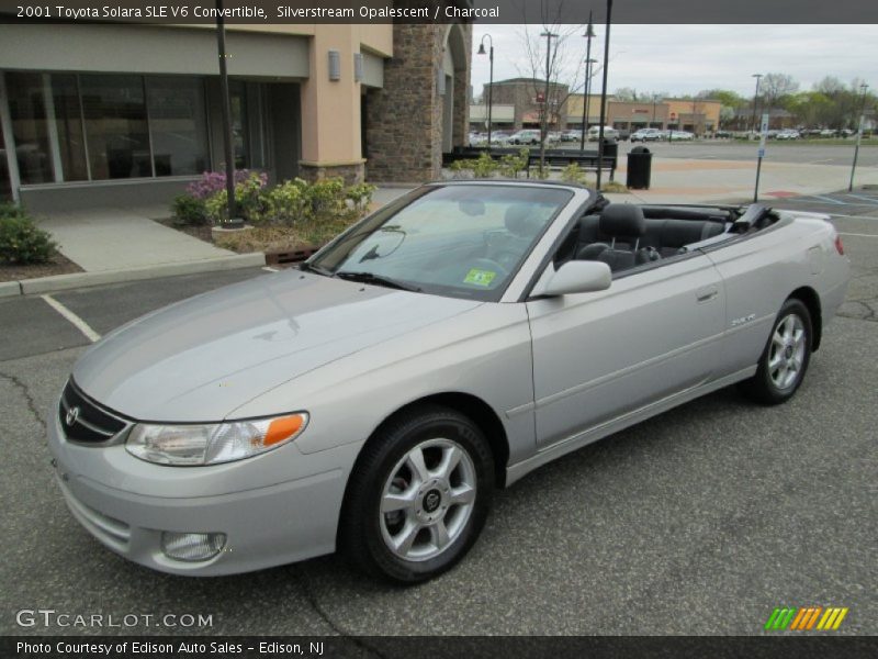 Silverstream Opalescent / Charcoal 2001 Toyota Solara SLE V6 Convertible