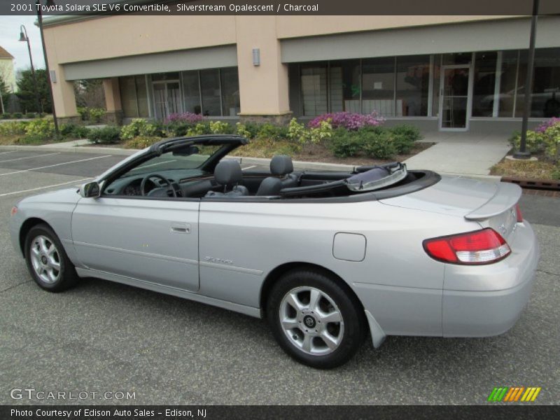 Silverstream Opalescent / Charcoal 2001 Toyota Solara SLE V6 Convertible