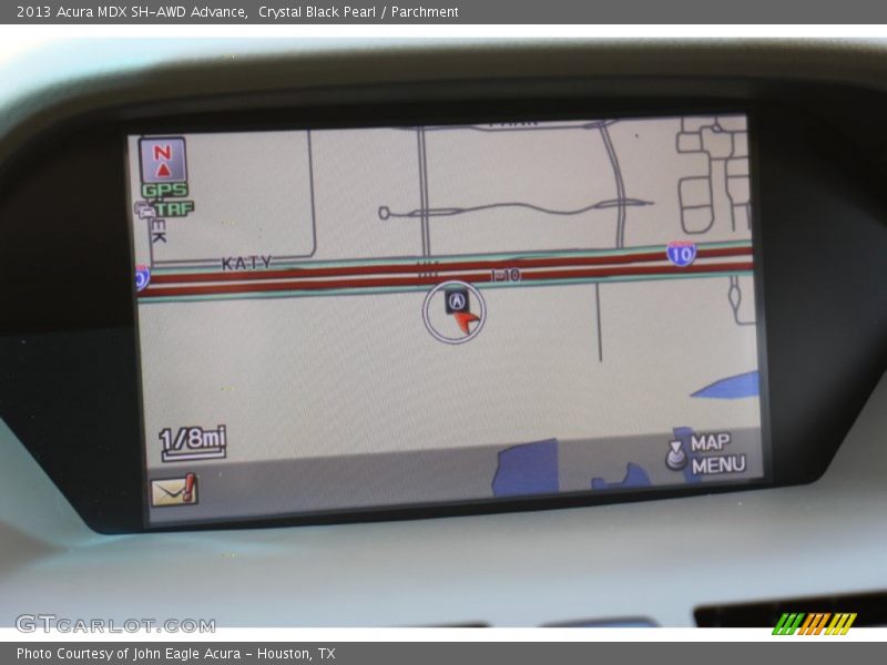 Crystal Black Pearl / Parchment 2013 Acura MDX SH-AWD Advance