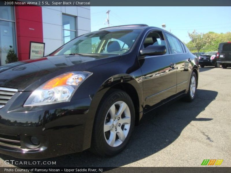 Super Black / Charcoal 2008 Nissan Altima 2.5 SL