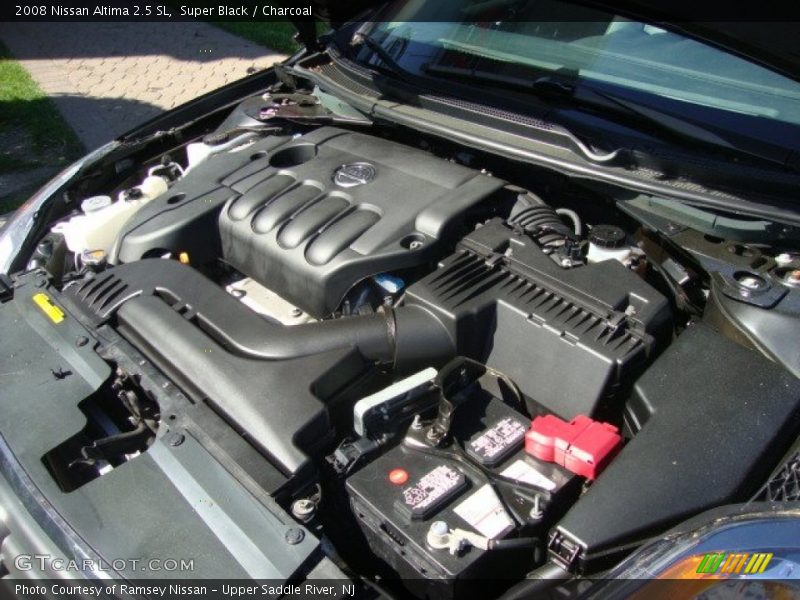 Super Black / Charcoal 2008 Nissan Altima 2.5 SL